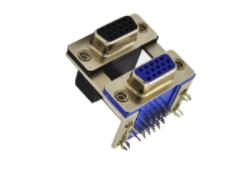 連接器 I/O連接器  Dual-layer D-SUB 15P Female to 15P Female